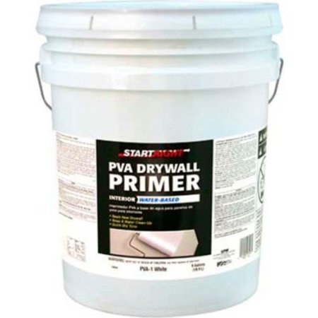 GENERAL PAINT Start Right Interior Drywall Primer, 5-Gallon - 134034